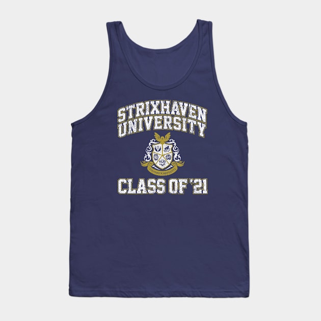 Strixhaven University Class of 21 Tank Top by huckblade